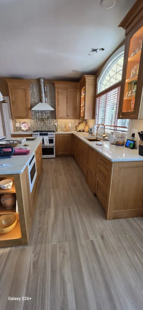 Warm Wood Kitchen